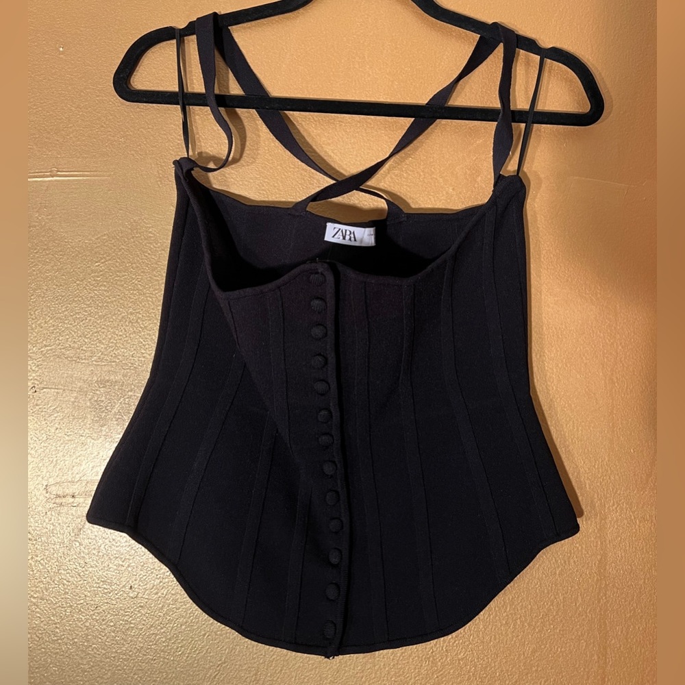 Zara Black Waist Corset